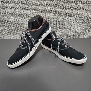 HIPSTER Men's Black Low Top Skateboarding Shoes Size 10